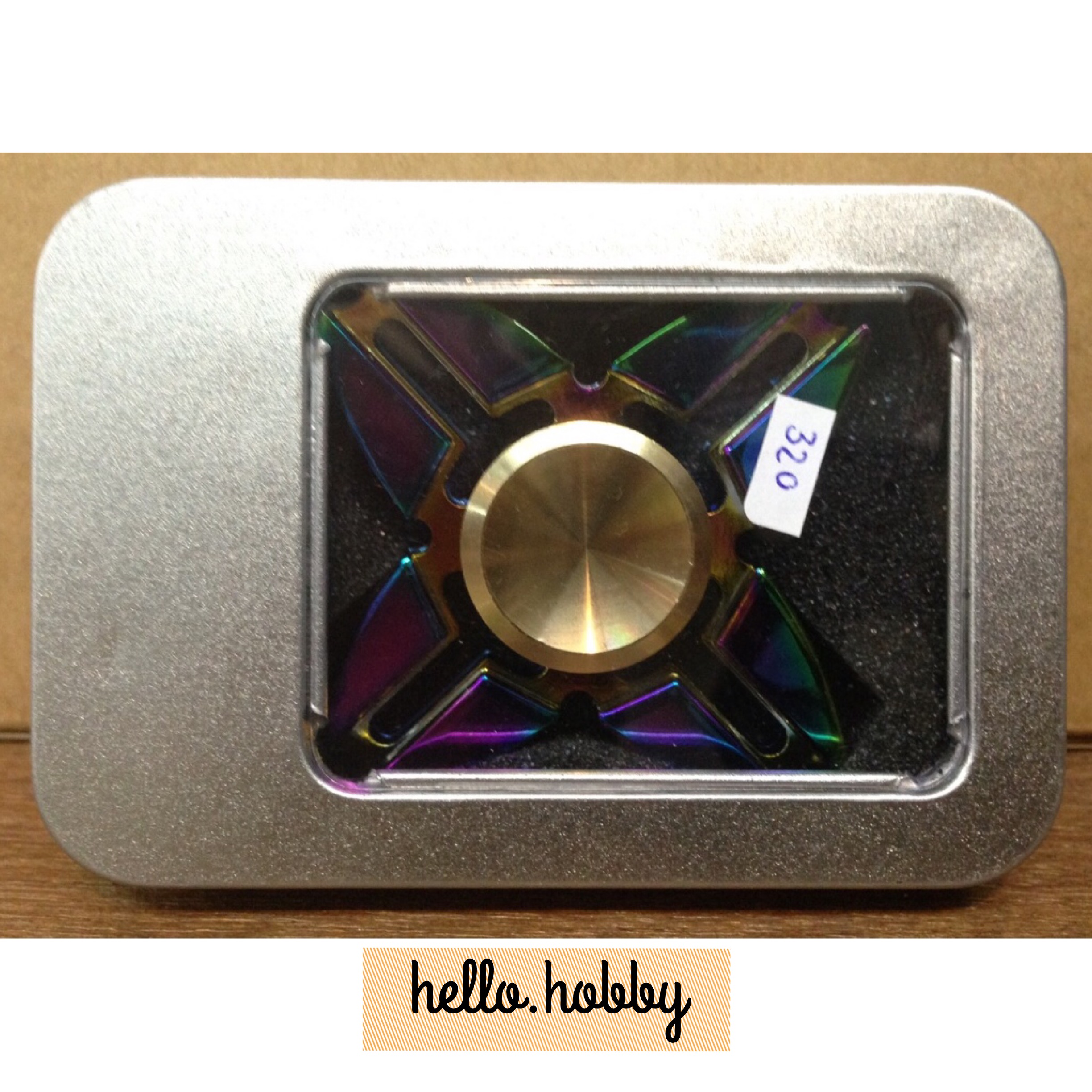 Fidget Spinner - Shuriken (rainbow)