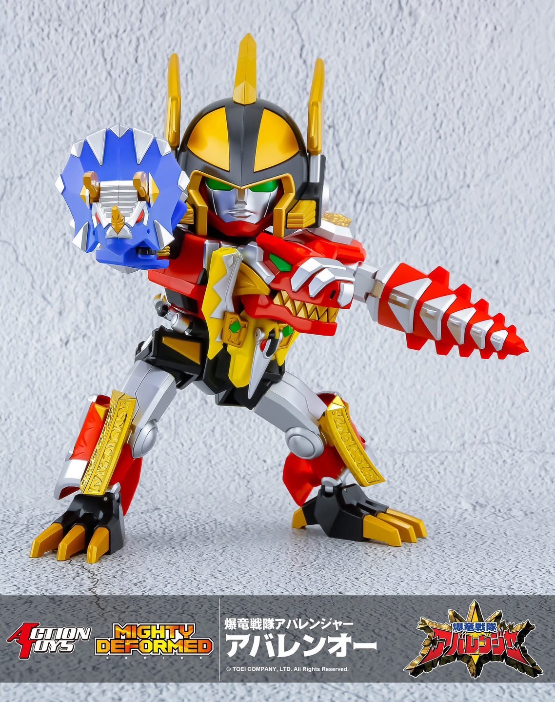Pre-order : MIGHTY DEFORMED AbarenOh by Action Toys