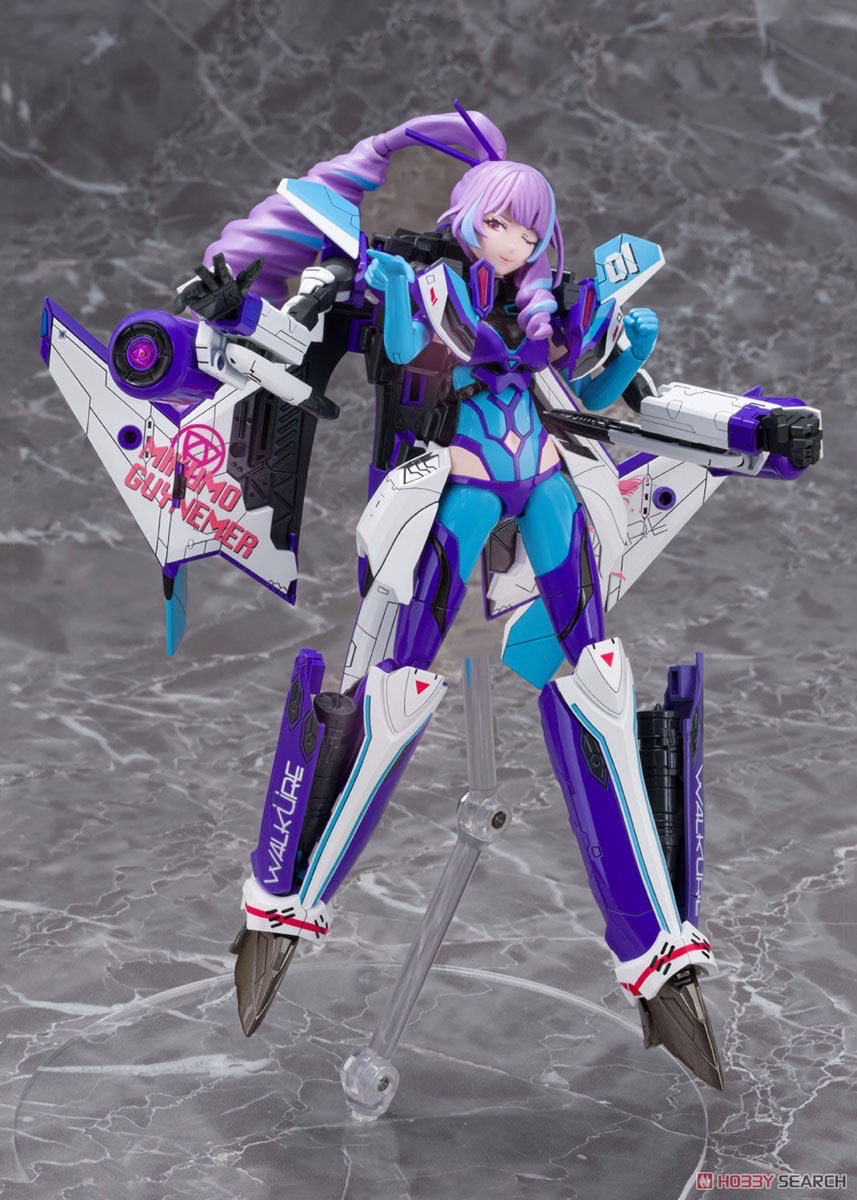 Pre-order : V.F.G. Macross Delta VF-31J Siegfried Mikumo Guynemer Plastic Model Kit by Aoshima