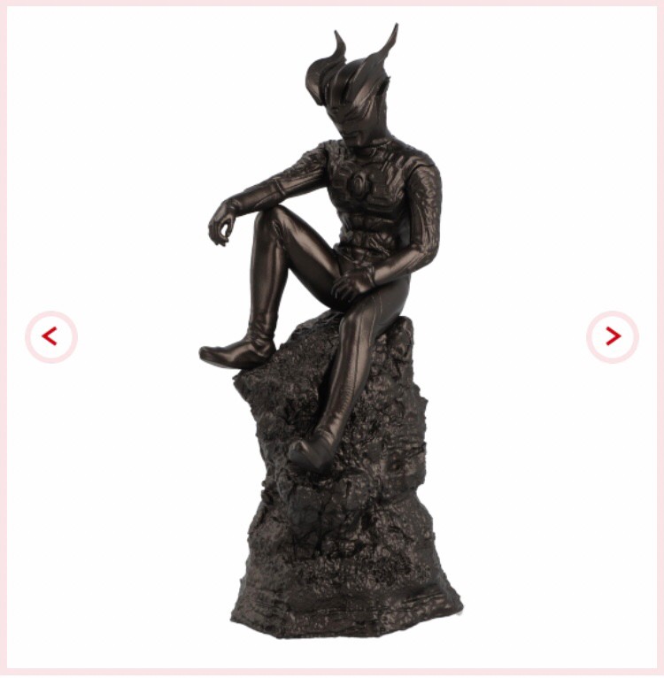 PRE-ORDER : Desk World Black Collection Ultraman Zero 37882 << Ultraman SHOP Limited >>