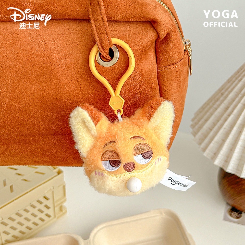 ตุ๊กตาพวงกุญแจ แบบบีบ ลิขสิทธิ์แท้ - Disney - Zootopia Bubble Gum Plush Pendant Keychain by Potdemiel