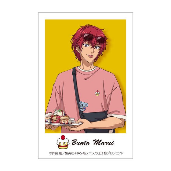 PRE-ORDER : The Prince of Tennis Abroad Ver.B.MARUI Luggage Tag with Illustration Sheet