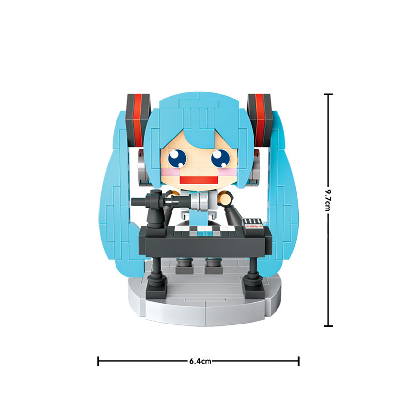 LOZ 1413-1418 Hello Girl Hatsune Miku