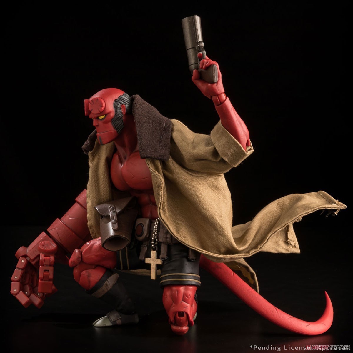 Pre-order : 1/12 Scale Hellboy 30th Anniversary Edition Action Figure by 1000Toys
