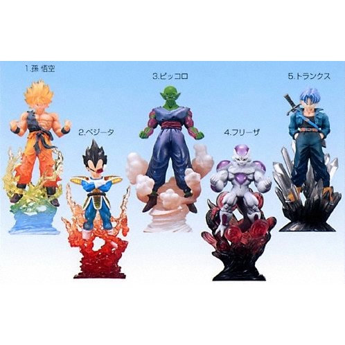 Dragon Ball Z Ultimate Spark by Bandai (Set of 5)