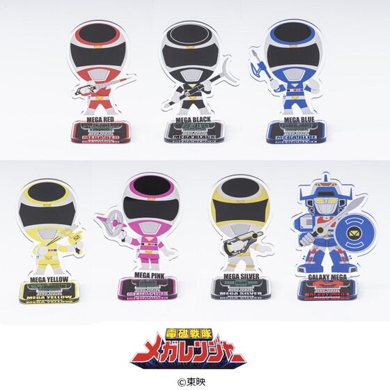 PRE-ORDER : Denji Sentai Megaranger Deformed Acrylic Stand