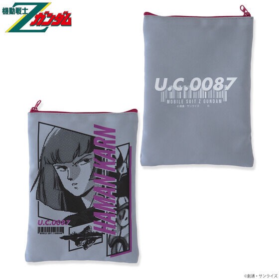 PRE-ORDER : Mobile Suit Z Gundam Haman Karn Series Pouch Face Pattern