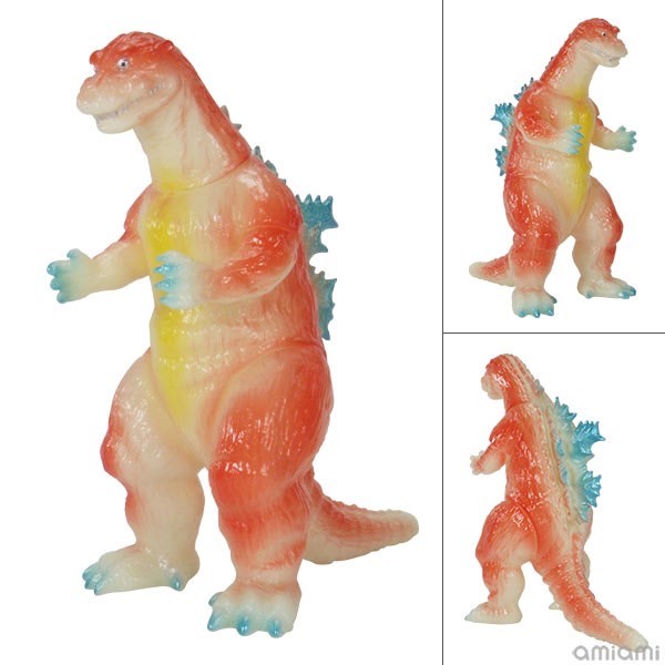 Godzilla - CCP Middle Size Series - Vol.10 Godzilla (1954) Luminous Red Ver. Soft Vinyl (Lot JP) by CCP