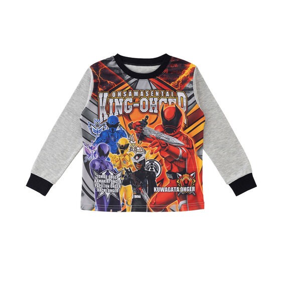 PRE-ORDER : Ohsama Sentai King-Ohger Smooth Realistic Print Pajamas