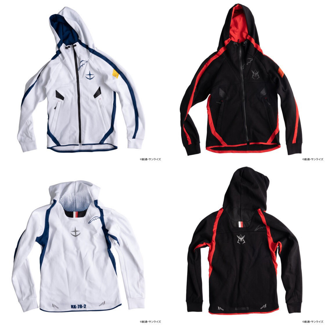 PRE-ORDER : STRICT-G KUSHITANI "Mobile Suit Gundam" Rebro Hoodie Jacket