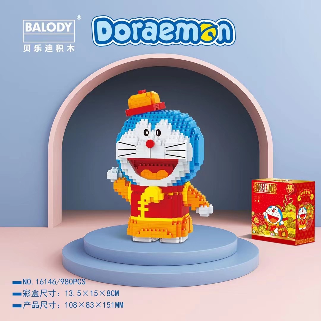 Balody 16144 - 16148 Doraemon Cosplay