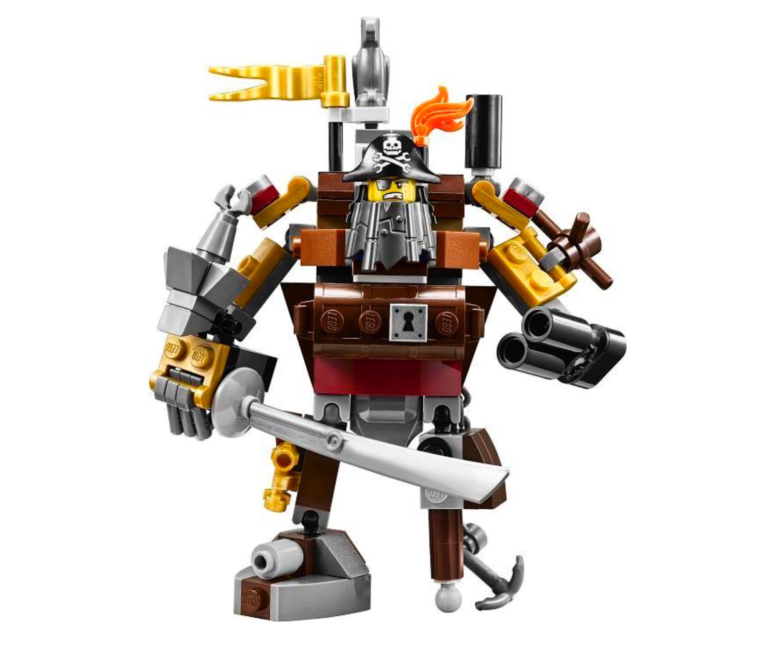 Lepin 16002 The Lego Movie - MetalBeard’s Sea Cow 2791pcs