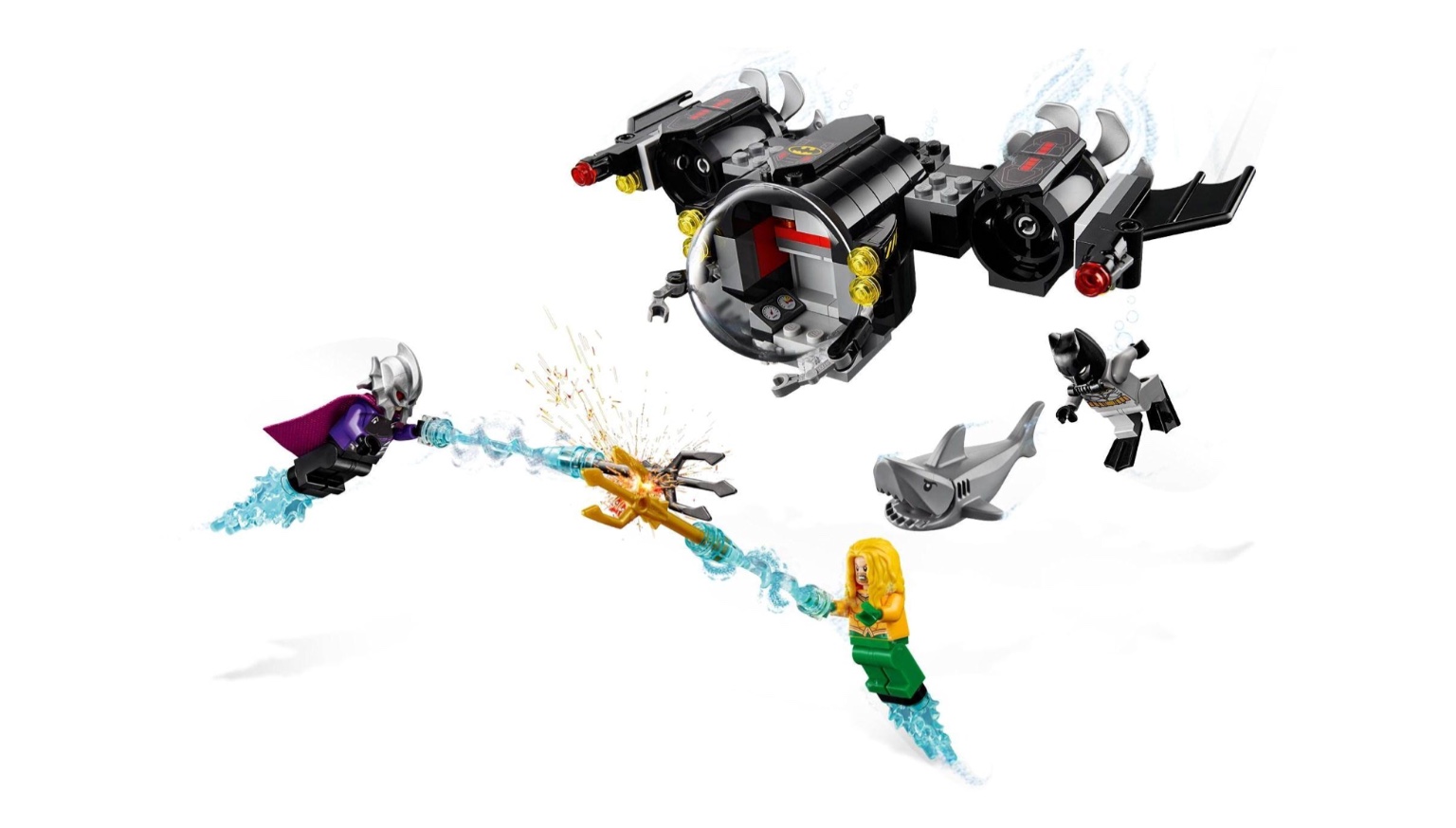 Bela 11233 Batman Batsub and the Underwater Clash 201pcs