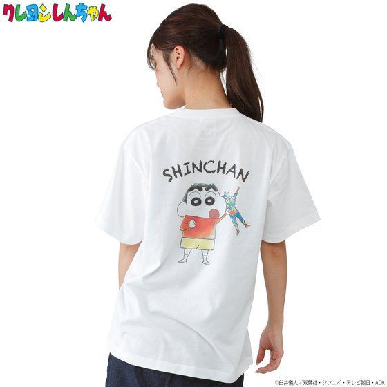 PRE-ORDER : Crayon Shin-chan OMOCHABOKO T-shirt with Pocket