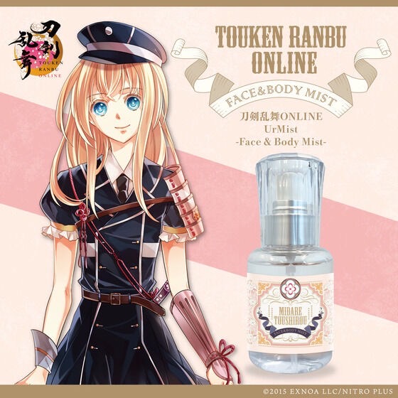 PRE-ORDER : Touken Ranbu ONLINE UrMist Face & Body Mist