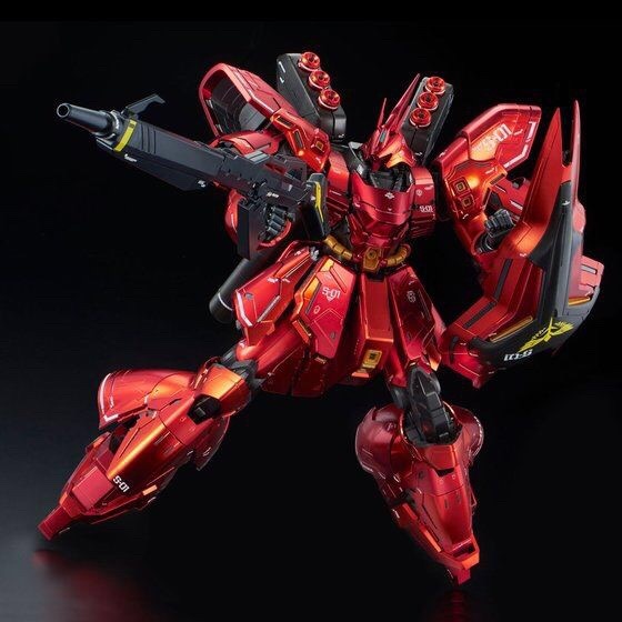 PRE-ORDER : MG 1/100 THE GUNDAM BASE LIMITED MSN-04 SAZABI VER.KA (SPECIAL COATING VER.) PLASTIC MODEL