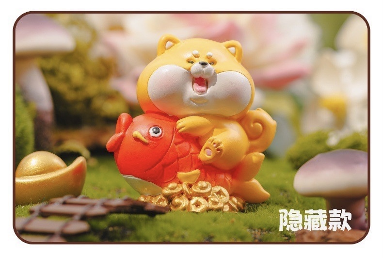 โมเดล ได้ 1 ตัว | Lucky Shiba Dog - More Than Billion Dollars Series by Romantic Light