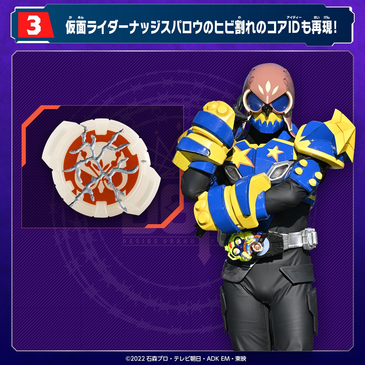 PRE-ORDER : Kamen Rider Geats Kamen Rider Core ID Set 02