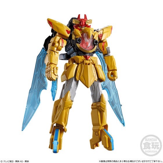 PRE-ORDER : Mini Pla No.1 Sentai Gozyuger Gattai Series 01 Tega Sword & Leon Buster 50 & Tyranno Hammer 50 Set