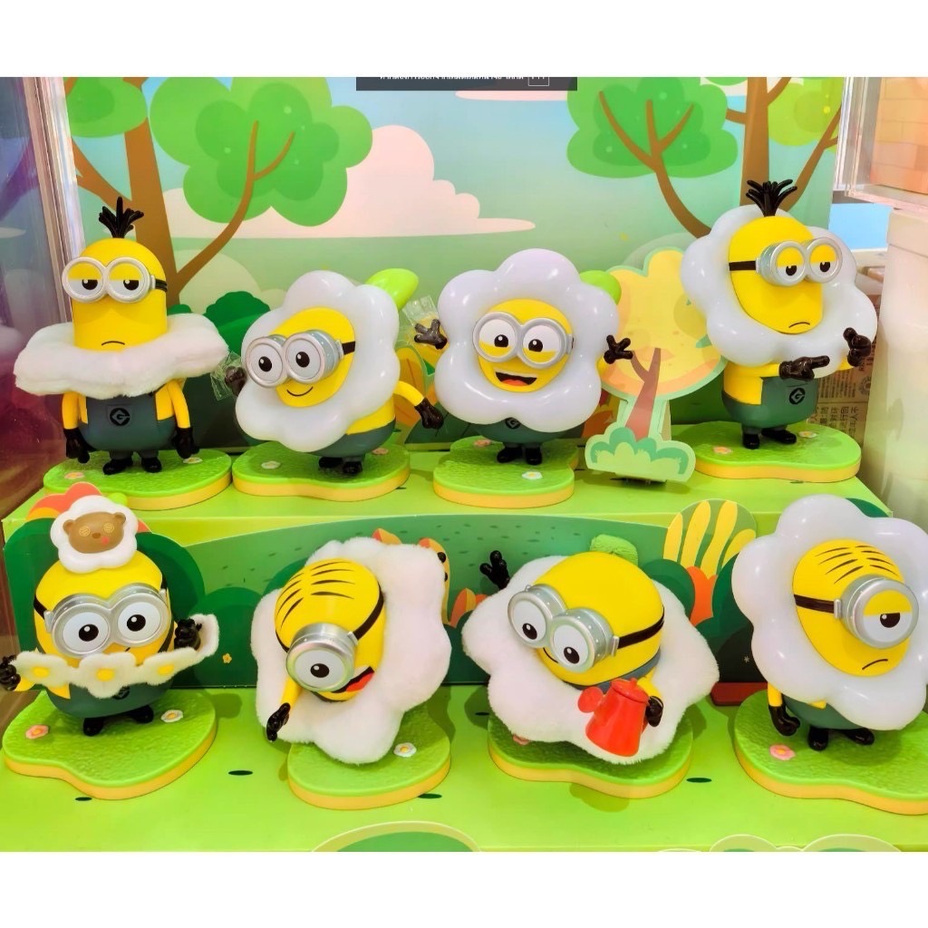 โมเดล ได้ 1 ตัว | Minions - Flower Garden Series by Miniso