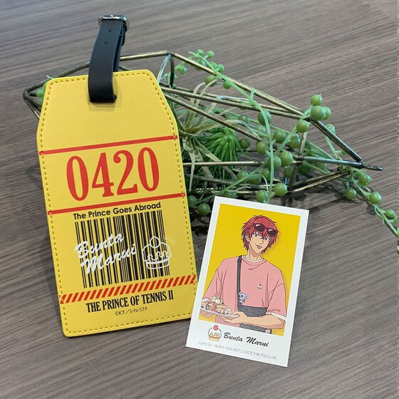 PRE-ORDER : The Prince of Tennis Abroad Ver.B.MARUI Luggage Tag with Illustration Sheet