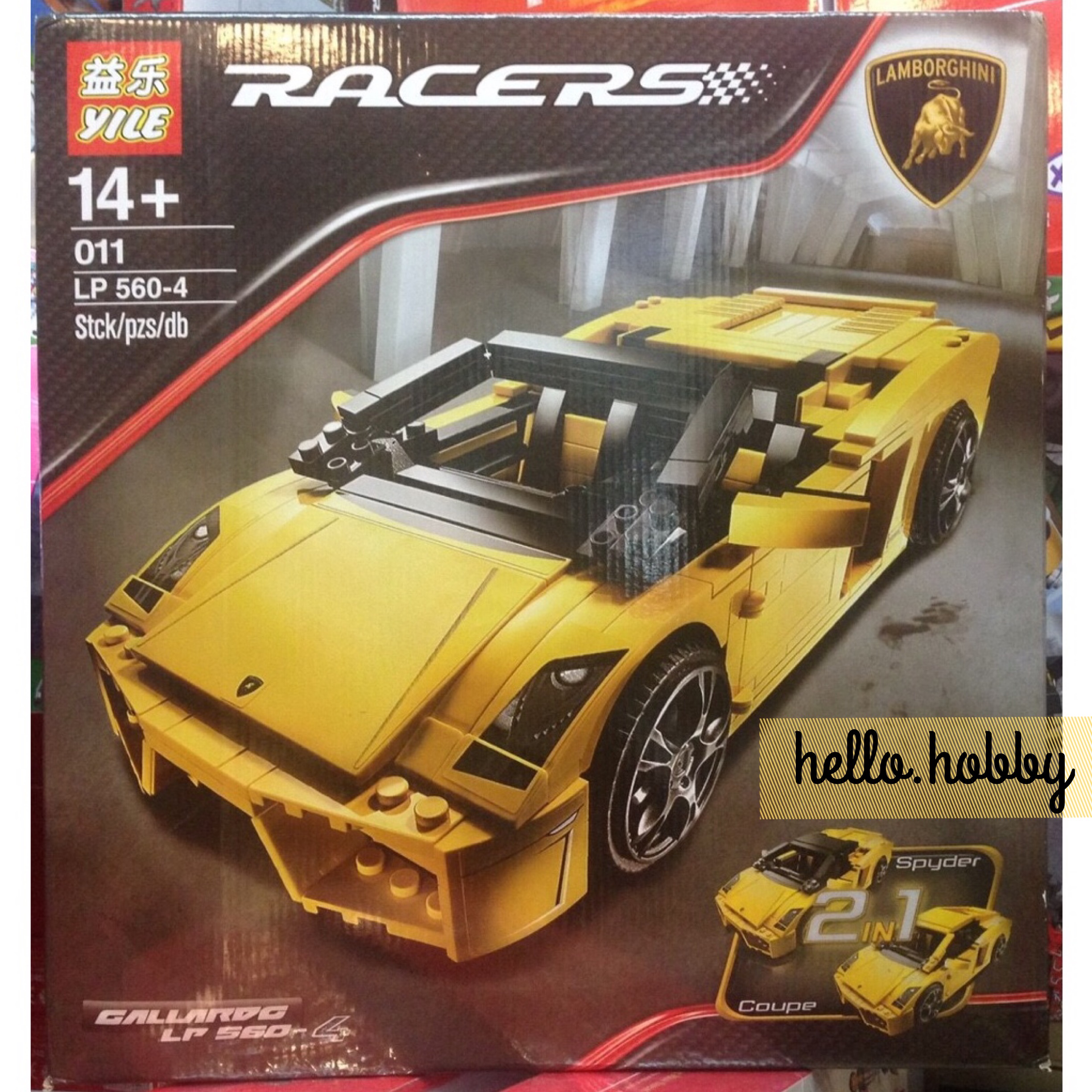 Yile 011 Lamborghini Gallardo LP 560-4 820pcs