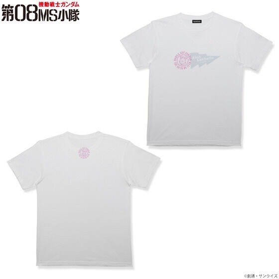 PRE-ORDER : Mobile Suit Gundam 08th MS Platoon Aina Sakhalin Series / New Mobile Report Gundam W Relena Peacecraft Series T-shirt