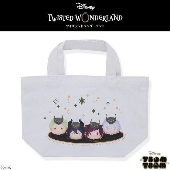 PRE-ORDER : Disney Twisted Wonderland Tsum Tsum Lunch Tote
