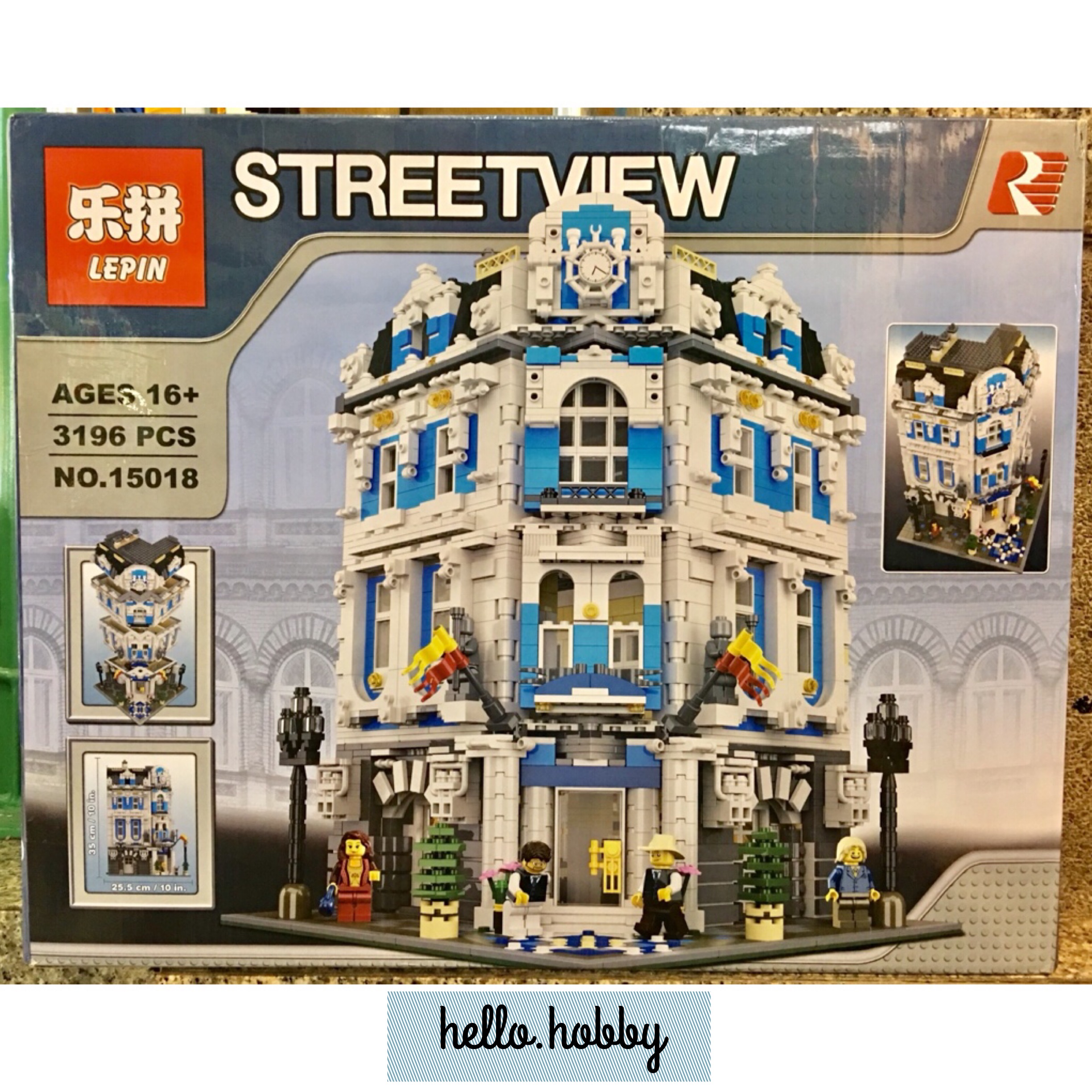 Lepin 15018 The Sunshine Hotel 3196pcs