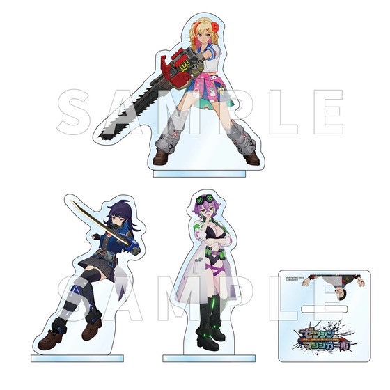 PRE-ORDER : Zenshin Machine Girl Acrylic Stand (3 types)