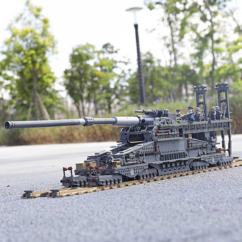 Kazi Ky 10005 Military German Railway Gun 3846pcs