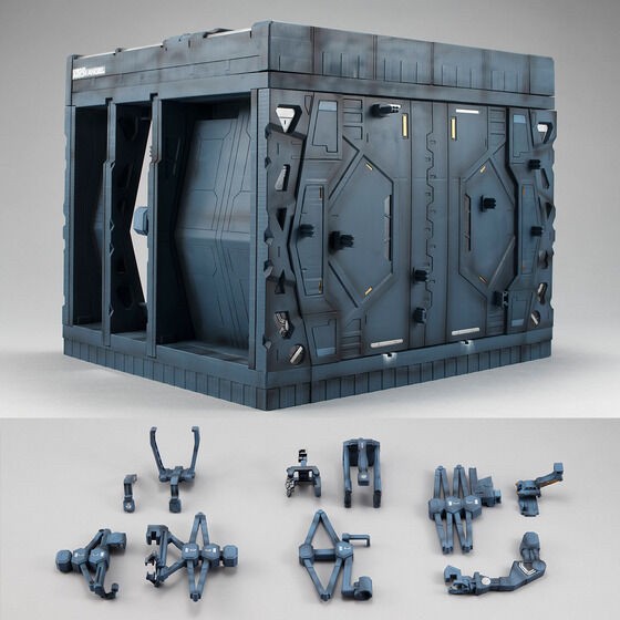 PRE-ORDER : Realistic Model Series Mobile Suit Gundam Seed (For 1/144 HG series) G Structure [GS05] Archangel Hangar