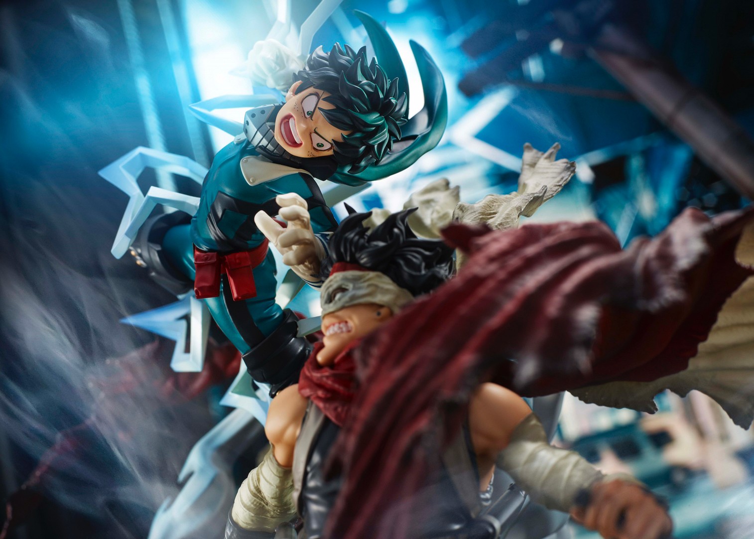 Pre-order : S-FIRE My Hero Academia Super Situation Figure: Izuku Midoriya vs. Stain by Takara Tomy