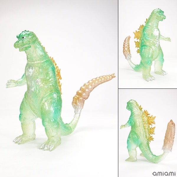 Godzilla - CCP Middle Size Series Vol.9 - Godzilla (1964) Clear Green Ver. by CCP (Lot JP)