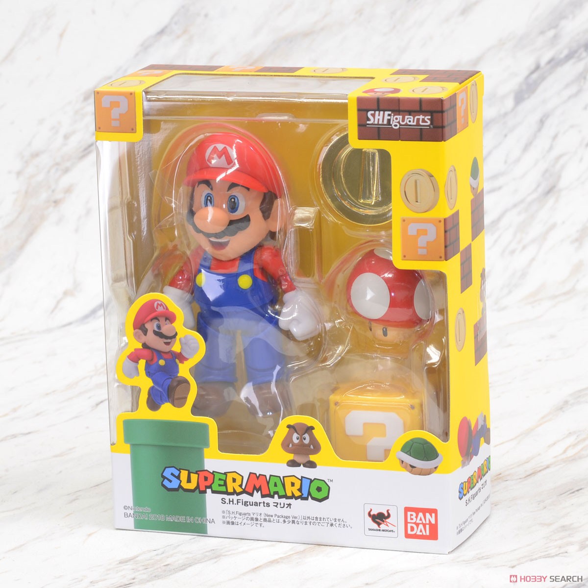 Pre-order : S.H.Figuarts Mario (New Package Ver.) (Repeat Item)