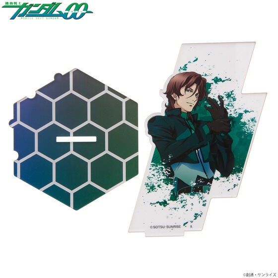 PRE-ORDER : Mobile Suit Gundam 00 Character Illustration Acrylic Stand
