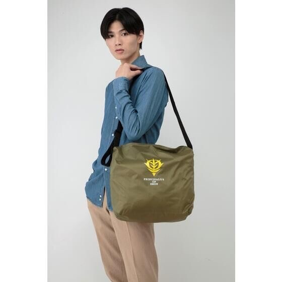 PRE -ORDER : Mobile Suit Gundam Mark Nylon Shoulder Bag