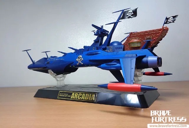 หุ่นเหล็ก Soul of Chogokin - GX-93 Space Pirate Battleship Arcadia - By Bandai