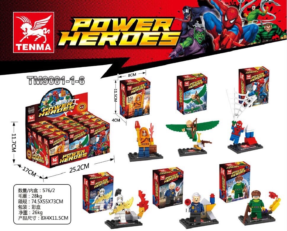 Tenma TM9001 1-6 Power Heroes