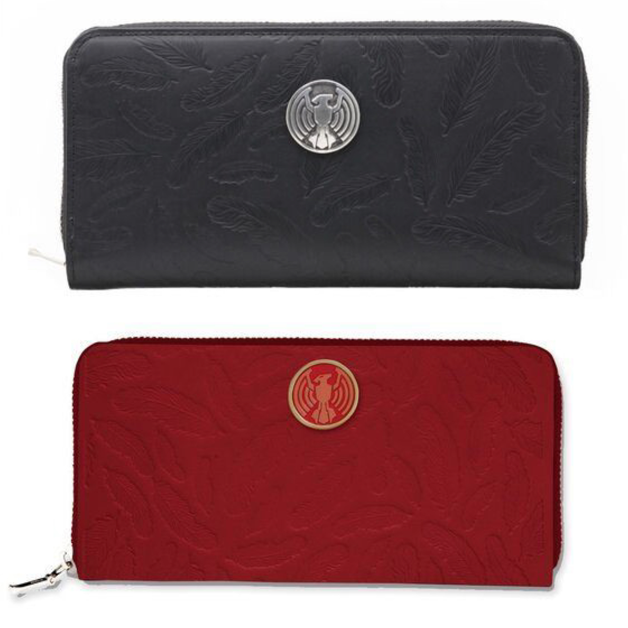 PRE-ORDER : Kamen Rider OOO Genuine Leather Round Wallet Ankh Model