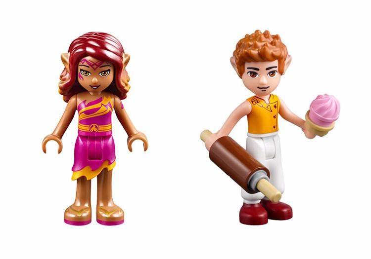 Bela 10412 Elves Wind Wizard Azari & Magic Roast House 323pcs