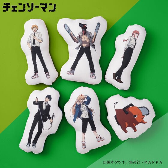 PRE-ORDER : Chainsaw Man Die-cut Cushion (6 types in total)