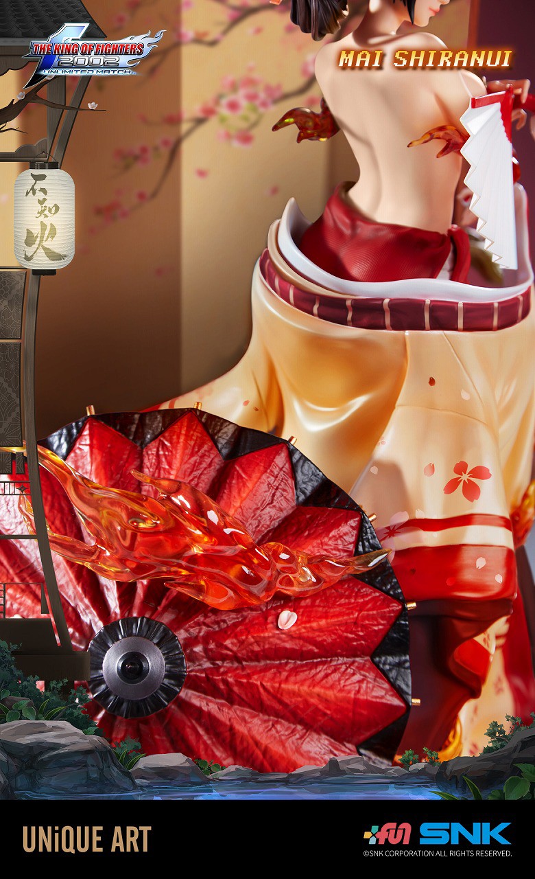 Pre-order : The King Of Fighters 2002 Unlimited Match: Mai Shiranui 1/4 Scale Figure by UNIQUE ART STUDIO / Kaitendoh
