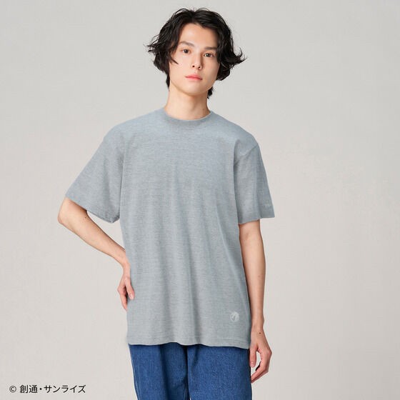 PRE-ORDER : Mobile Suit Gundam Mark Basic Line Embroidery T-shirt