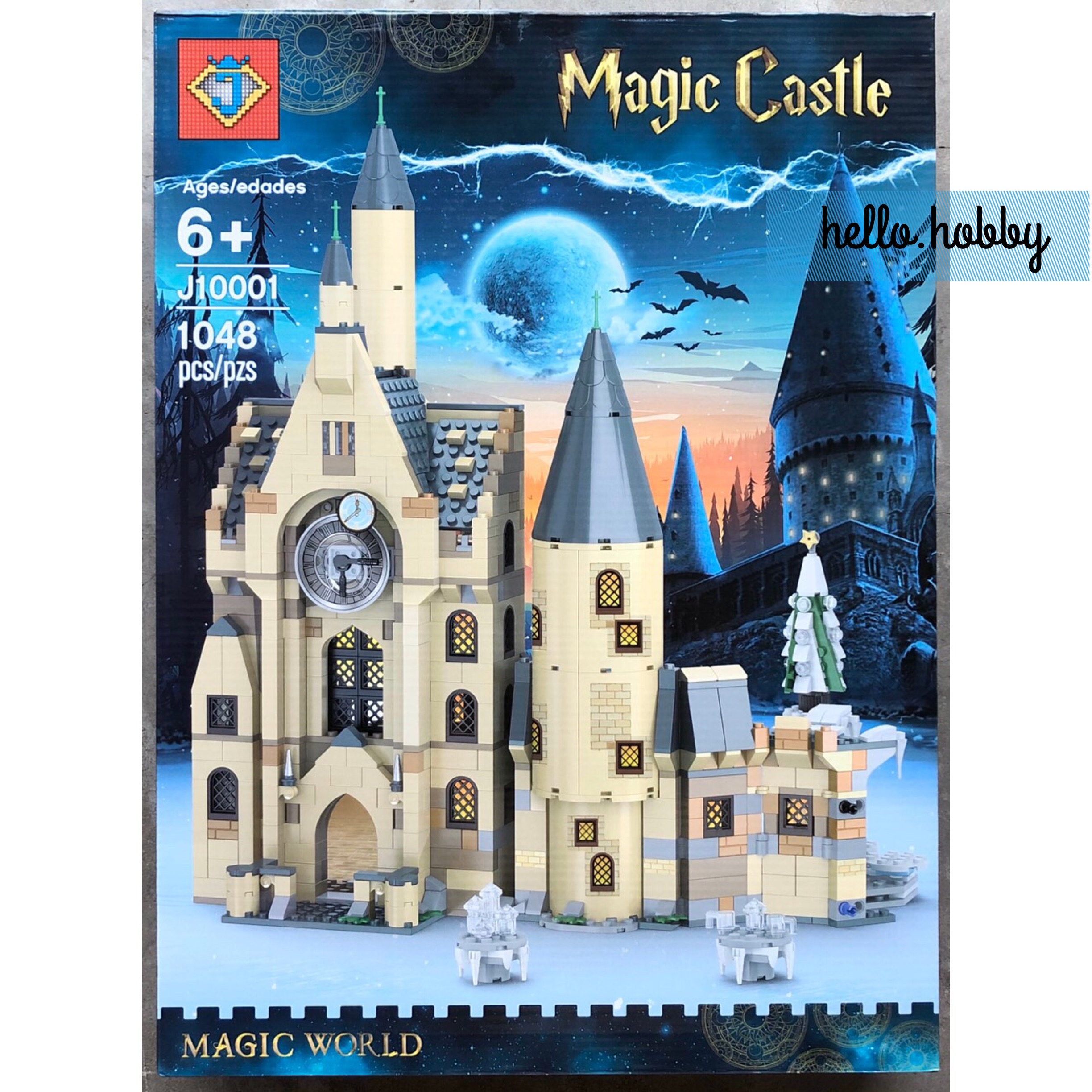 J 10001 Harry Potter - Hogwarts Clock Tower 1048pcs