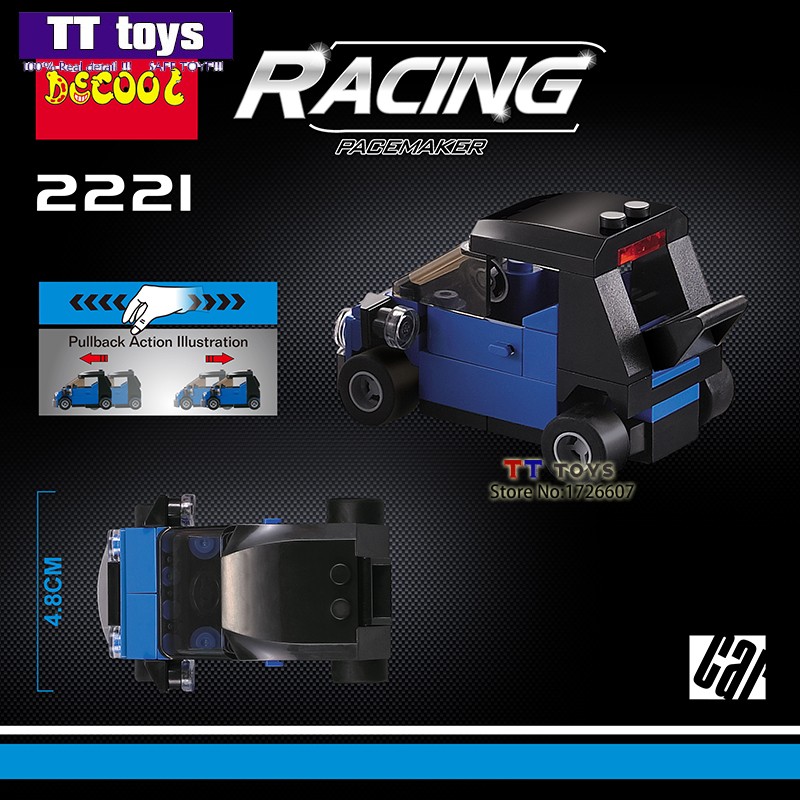 DECOOL 2220-2223 Racing Pacemaker