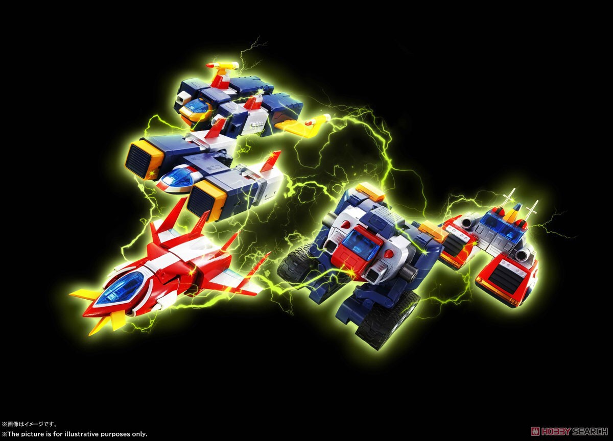 DX SOUL OF CHOGOKIN Volt in Box Voltes V by Bandai (มีกล่องน้ำตาล)(มีเสียง)