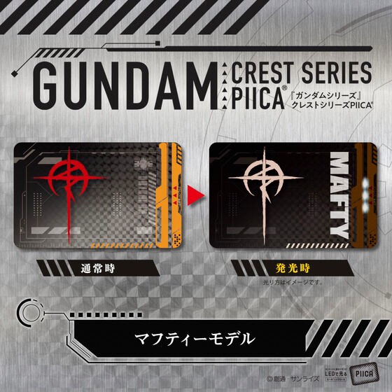 PRE-ORDER : Gundam Series PIICA + Clear Pass Case 2nd Crest Series (Random)