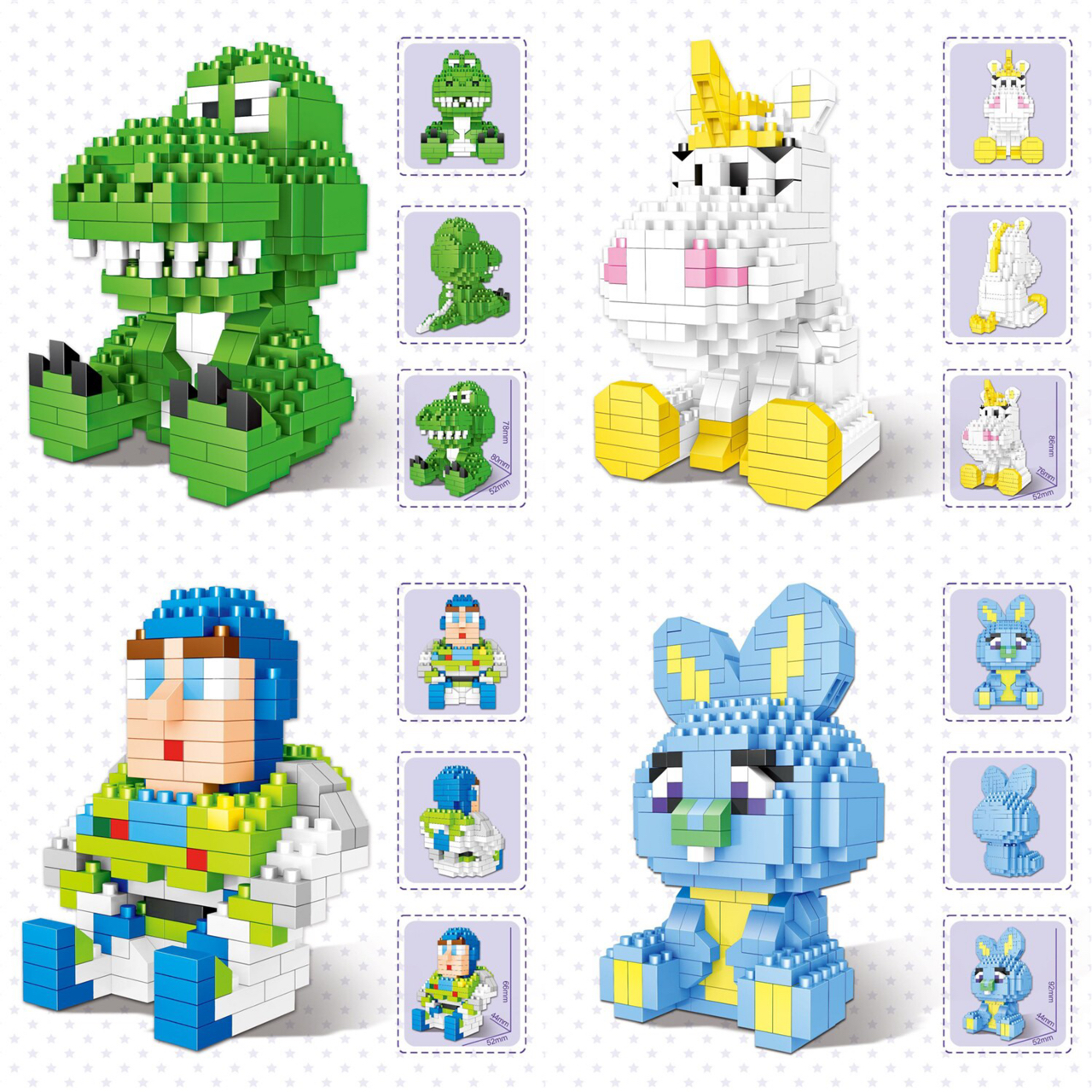 Lezi LZ 8125-8136 - Disney - Toys Story