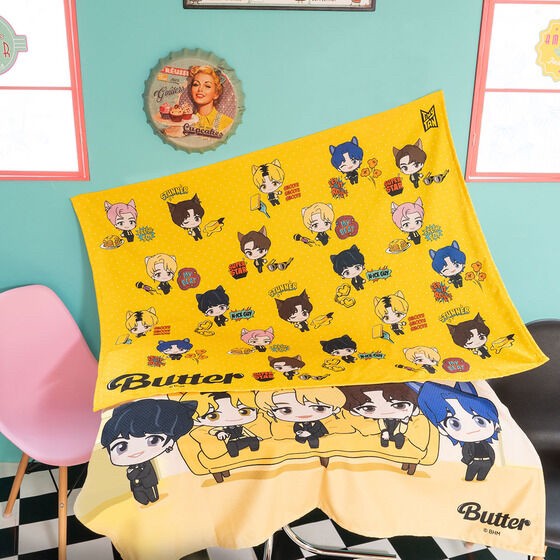 PRE-ORDER : TinyTAN FUN PARK Butter Nap Towel Blanket
